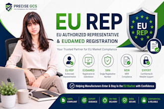provide eu rep, eudamed, eu mdr documentation