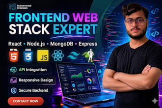 build a modern responsive react js website with tailwind css