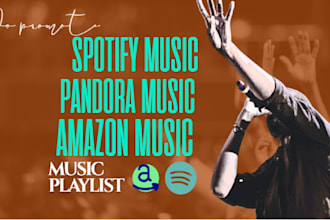 do music promotion for spotify music amazon music pandora music