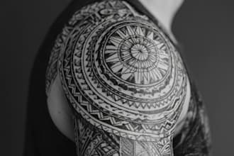 do mandala, polynesian, tribal tattoos and sacred geometry