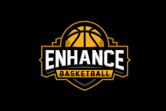 design basketball skills training organization logo