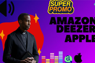 do apple music, amazon, deezer music promotion to boost your organic followers