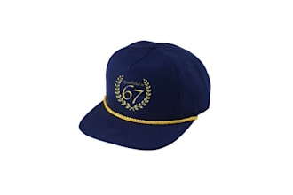 create golfer snap back logo