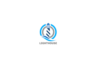 design a unique and professional lighthouse logo for your brand