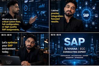provide sap fico mm pm ps sd pp qm abap consulting error fixing and assignments