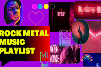 do viral rock metal music promotion to top country music playlists