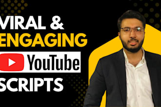 write engaging scripts for youtube videos and shorts
