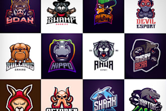 custom mascot logo for branding