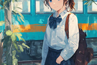 draw anime simple art