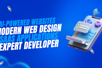 develop ai website, ai web app, saas application with ai integration