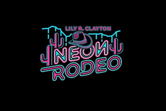 design modern neon annual auction t shirts logo