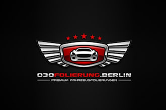 design consulting car wrapping logo