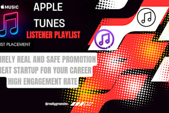 promote apple itunes promotion to listener stream and playlist