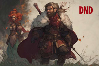 draw any fantasy character that you want