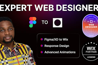 do figma and xd to wix studio website design, wix studio