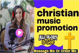 submit and promote your afrobeat afropop gospel music christian to radio station