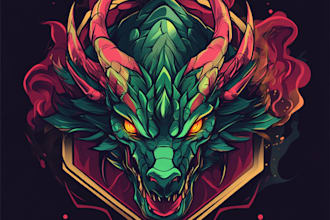 unique fantasy dungeon rpg game logo title pack with