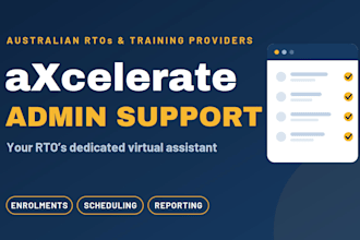 be your axcelerate virtual assistant for rto admin and student management