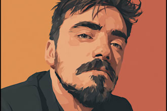 do a vector portrait for you