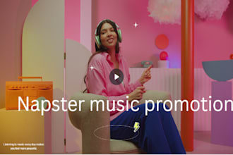 do organic napster music promotion in USA and germany