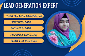do targeted lead generation, linkedin business email list