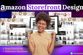 design amazon storefront product listing images  photo editing ebc brand content