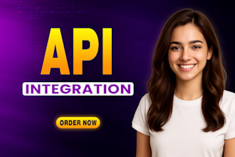 integrate, fix, or develop any API for your website or application