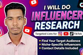 find instagram and youtube influencers and do outreach