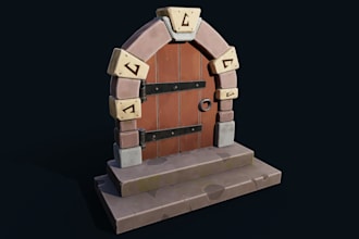 create engaging 3d props for games, VR and virtual worlds