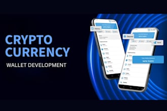 build a secure crypto wallet , blockchain wallet app