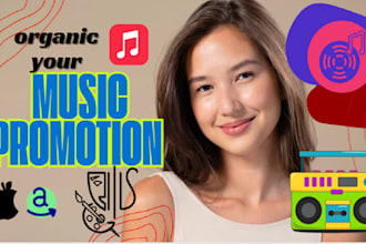 promote your music on apple music, amazon music, boomplay, itunes, napster