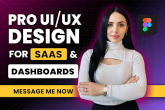 create saas dashboard UI UX design, figma design
