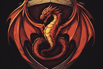 do medieval fantasy game, rpg, mmo game logo