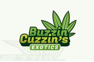 design glamorous marijuana exotics logo