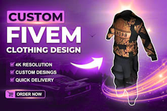 design custom fivem clothing