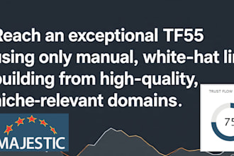 skyrocket your website trust flow tf to 55 for ultimate google serp authority