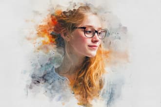 paint watercolor illustration and watercolor art
