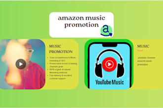 promote youtube channel amazon music promotion