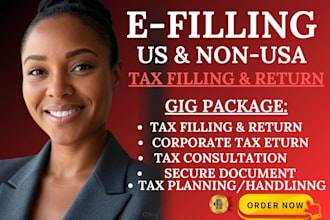 prepare US tax filling efile form 1040 5472 1065 1120 ti t2