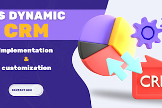 implement and customize ms dynamics CRM in german and english