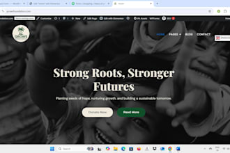 create a  consulting website for your company