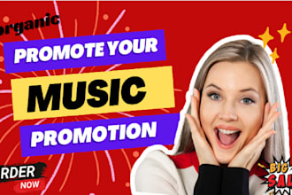 promote your spotify music, audiomack music, boomplay music, tidal music