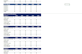 build a customized financial model and business planning