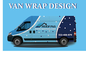 do professional car wrap design, racing car wrap design, van wrap design
