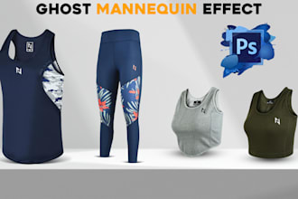 do ghost mannequin and symmetrical neck joint editing