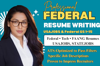write federal resume, software engineer ats resume cv writing faang recruiter