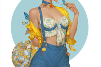do a pin up girl and pin up girl