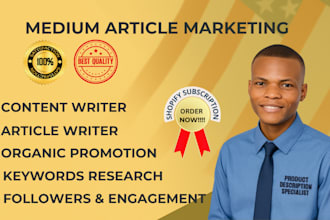do medium promotion article marketing for medium follower content writer