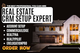 setup real estate CRM bridgemls erelocationpro realtyna realty commercialedge