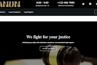 develop a user friendly wordpress website for you